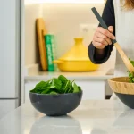 Salad bowl anthracite Ø18cm