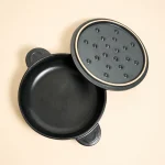 Low casserole anthracite Ø29,5cm