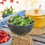 Salad bowl anthracite Ø23cm