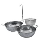 Set de coladores tipo cesta