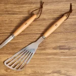 Espátula ranurada flexible