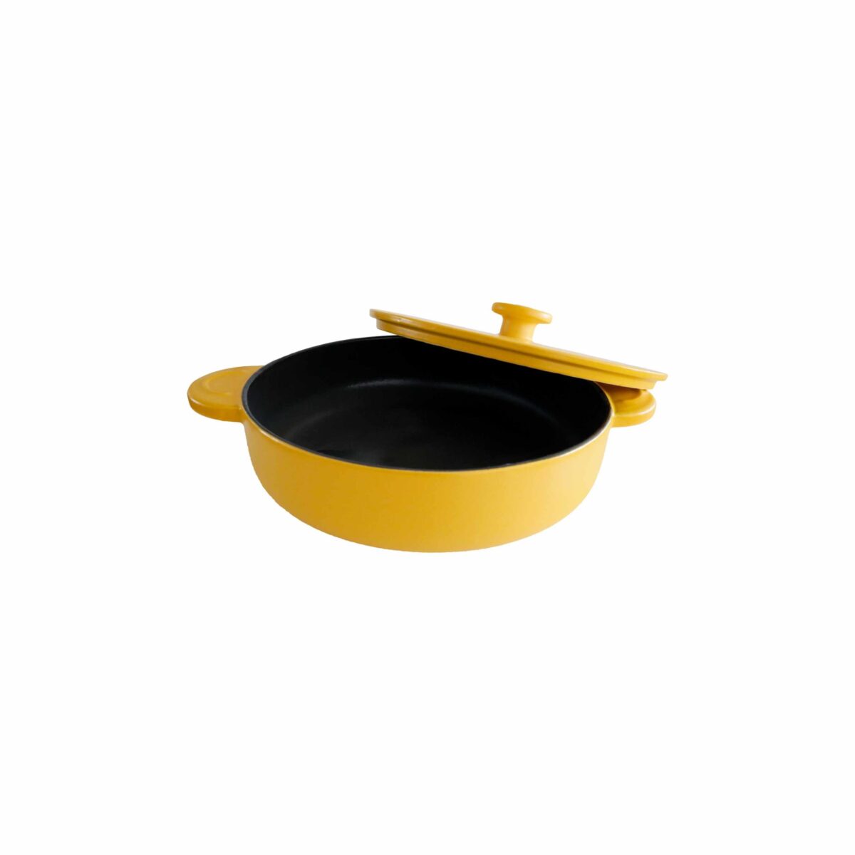 low casserole yellow ceramic free of toxics cacerola amarilla libre de tóxicos cerámica cocina saludable 1