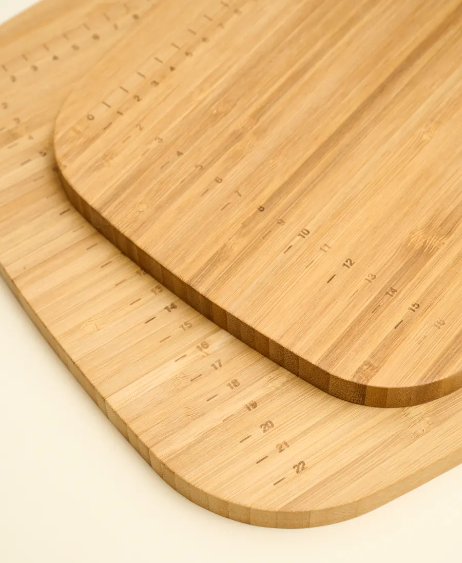 Tabla de cortar madera bambú - MandiDecoStudio